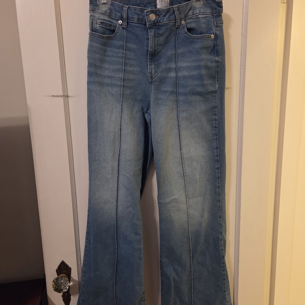 Classic Light Blue Flare Jeans